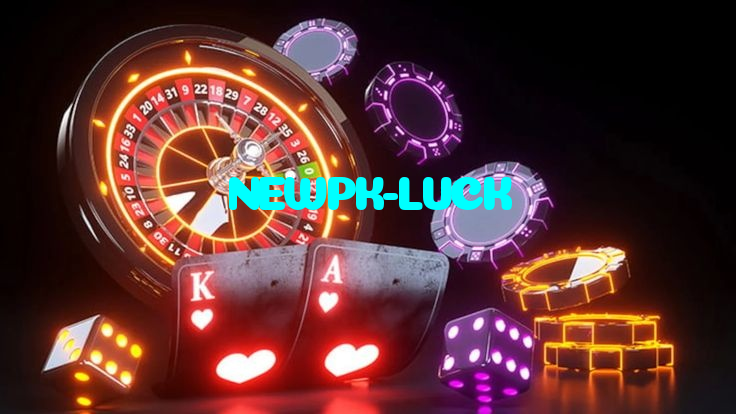 NEWPK-LUCK casino presented on mobile device in Pakistan with slots and live games